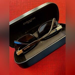 Black coach women glasses